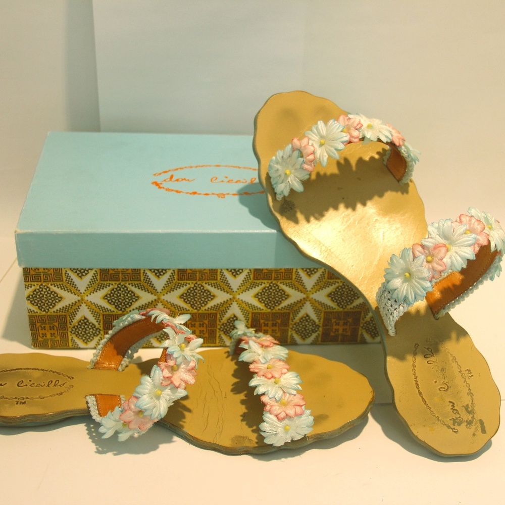 Don Ciccillo Designer Italian sandals slides